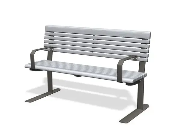 Park Place senior benk med rygg