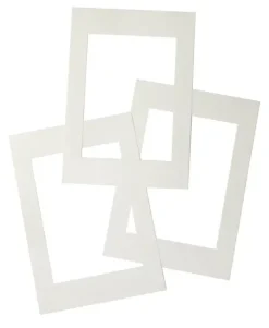 Passepartout A4 hvit