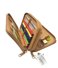 Penal dobbelt i skinn