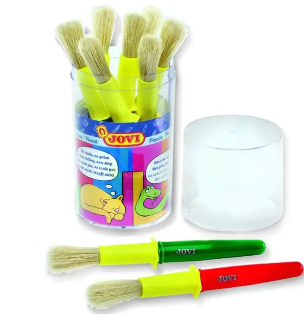 Penselsett med dyppkant