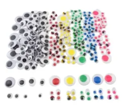 Plastøyne selvklebende