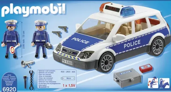 Playmobil politibil