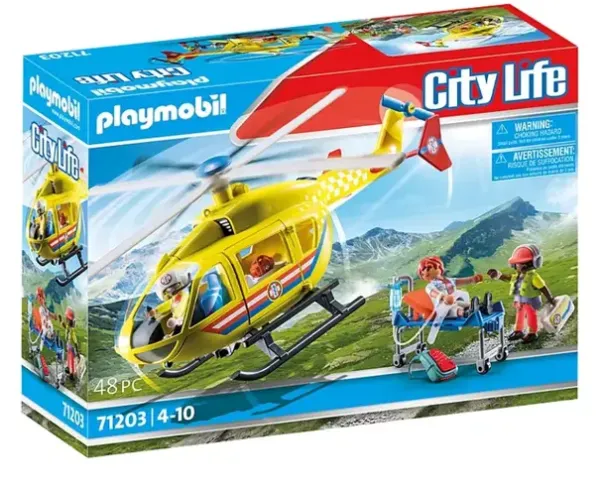 Playmobil redningshelikopter