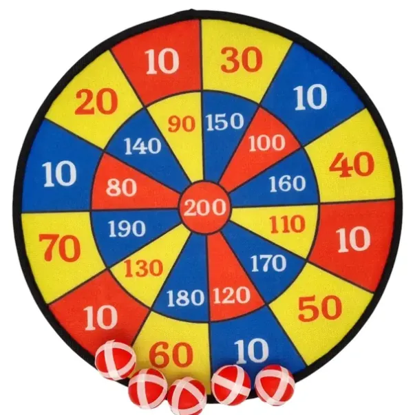 Poengtavle med borrelås