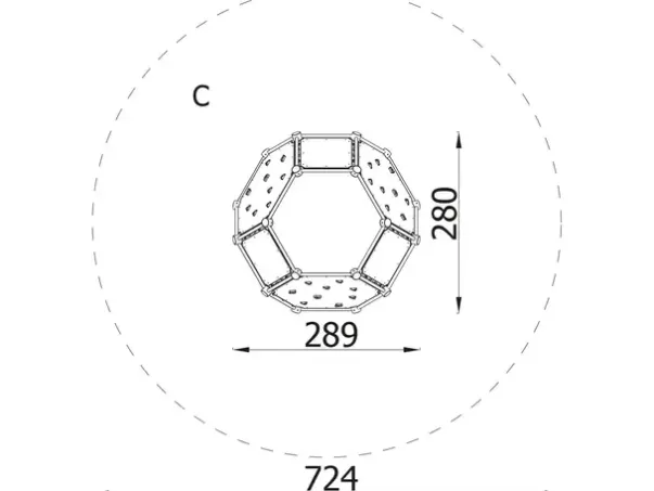 Polyhedron klatrekube