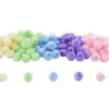 Pompon-perler pastell