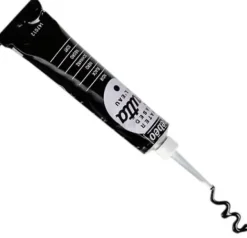 Porselensmaling kontur sort