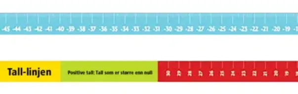 Positive- og negative tall