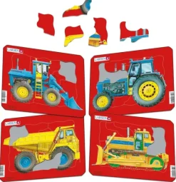 Puslespill anleggsmaskiner