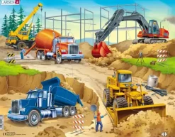 Puslespill anleggsmaskiner