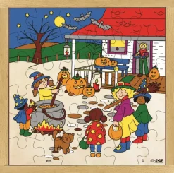 Puslespill halloween