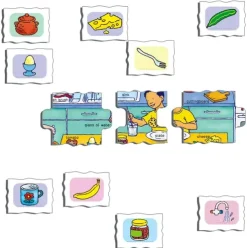 Puslespill learning English 1+2