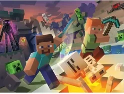 Puslespill minecraft monster