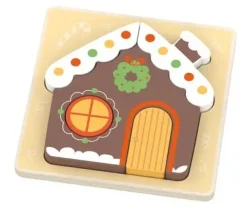 Puslespill pepperkakehus