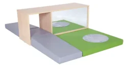 Quadro lekehjørne med speil