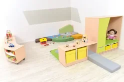 Quadro lekehjørne med speil