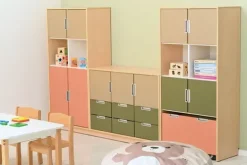 Quadro liten dør til skillevegg hvit