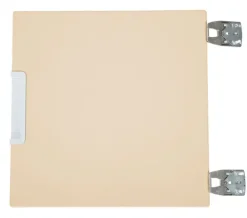 Quadro liten dør til yttervegg beige