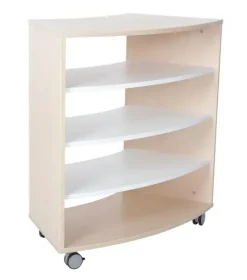 Quadro M buet reol med hjul