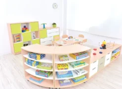 Quadro M buet reol med hjul