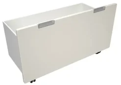 Quadro oppbevaringskasse L kremhvit