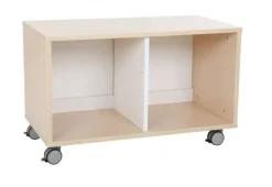 Quadro S reol med hjul 2 rom