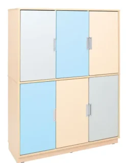 Quadro stor dør til skillevegg hvit