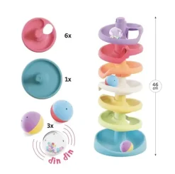 Quercetti PlayBio spiral kulebane