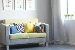 Rektangulær pute sirkler