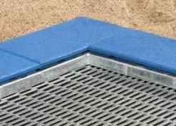 Rektangulær trampoline L