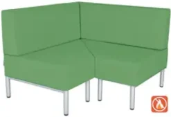 Relax 2 innvendig sofa grønn