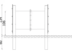 Robinio fitness krabbetunnel