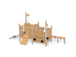 Robinio lekeapparat med sandlek