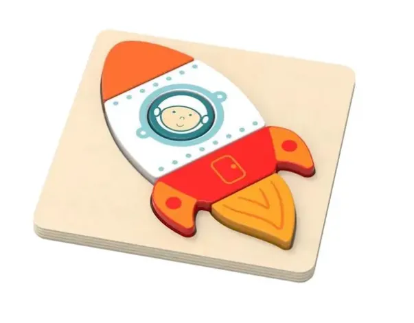 Romrakett puslespill