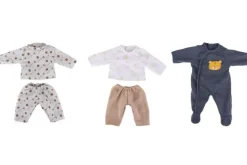 Sam dukkeklær 3 sett