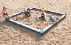 Sandkasse firkantet