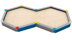 Sandkasse med 10 sider