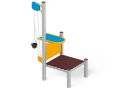 Sandvinsj med plattform