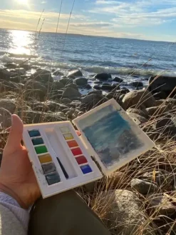 Sennelier la petite akvarellskrin