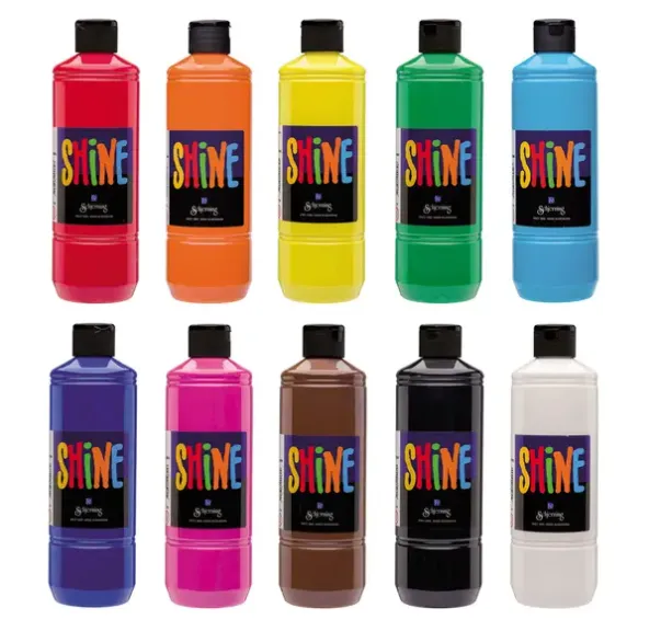Shine akrylmaling mix pakke