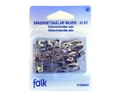 Sikkerhetsnåler blanke