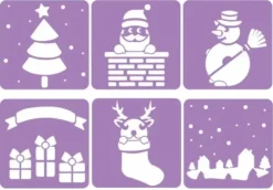 Sjablonger julemotiver