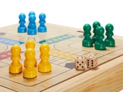 Sjakkbord med vendbar spillplate