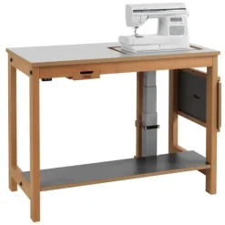 Sjöbergs sybord l. grå m. elektrisk heis