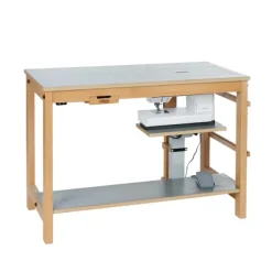 Sjöbergs sybord m. grå m. elektrisk heis