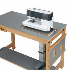 Sjöbergs sybord m. grå m. elektrisk heis