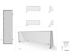 Smartlift fotballmål 11'er