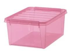 SmartStore oppbevaringsboks rosa