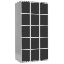 SMG garderobeskap 5-delt 3 søyler antr.