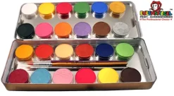 Sminkepalett nyansfarger